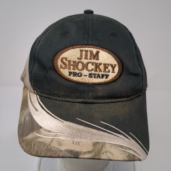 Jim Shockey Pro-Staff Strapback Baseball Cap Multicolor OS AJM International - Picture 2 of 9